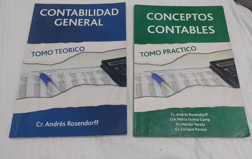 Libros De Conceptos Contables- Tomos Teórico Y Práctico 