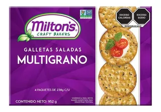 Galletas Saladas Multigrano Milton's 952g