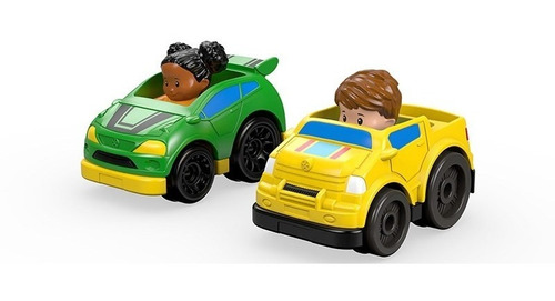 Fisher Price - Little People Wheelies Packx2 Suv Y Coupe Drh