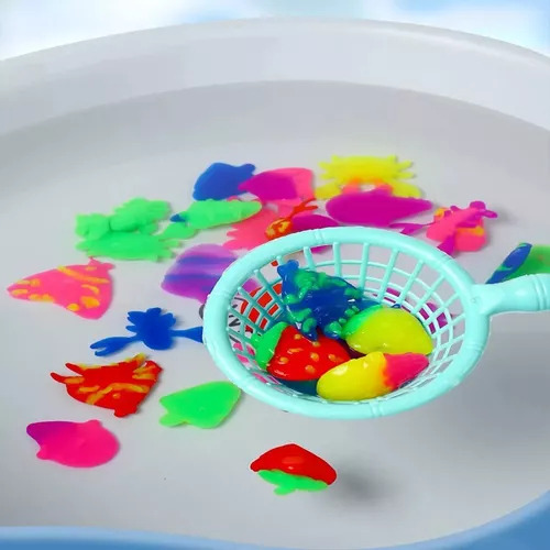 Juego De Juguetes Acuáticos 3d De 17 Piezas Hecho A Mano