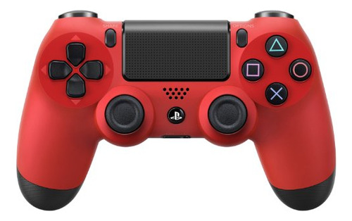 Controlador Inalmbrico Dualshock 4 Magma Red Para Ps4