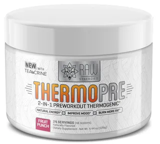 Thermo Pre - All-natural 2-in-1 Pre Workout Thermogenic Fat