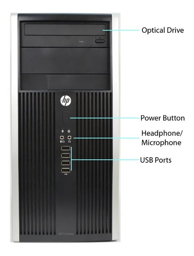 Micro Computador Hp Elitedesk Core I5 3470 4gb Ddr3 Hd 500gb