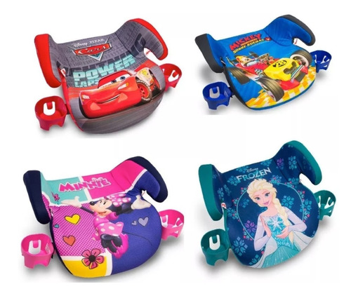 Booster Elevador Butaca Auto Disney Nueva Ley Tiendamibebe