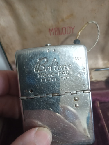 Antiguo Audifono Beltone Model M Decada Del 50 Ver Fotos Metal (Usado)
