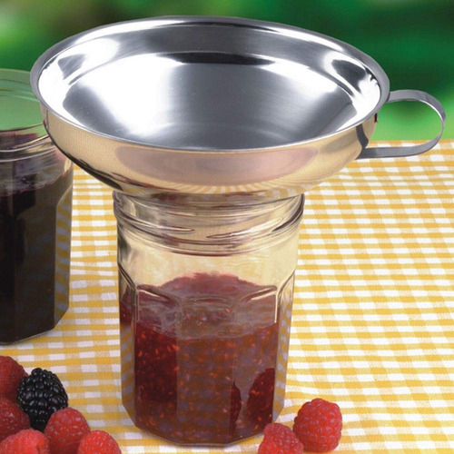 Paquete De 2 Embudos De Cocina Acero Inoxidable Para Conserv
