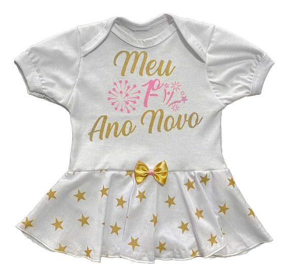 vestido de reveillon para bebe