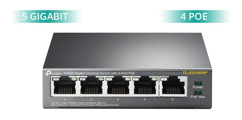 Imagen 4 de 4 de TP-Link TL-SG1005P