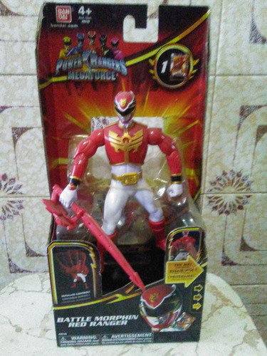 Red Ranger (power Rangers Mega Force 100% Nueva)