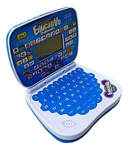 Computador Portátil Didáctico Infantil Educativo Niños 15cm