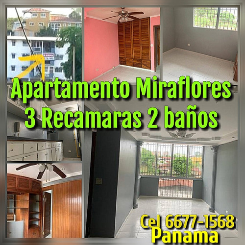 Imagen 1 de 10 de Apartamento En Miraflores 3 Recamaras 2 Baños Betania