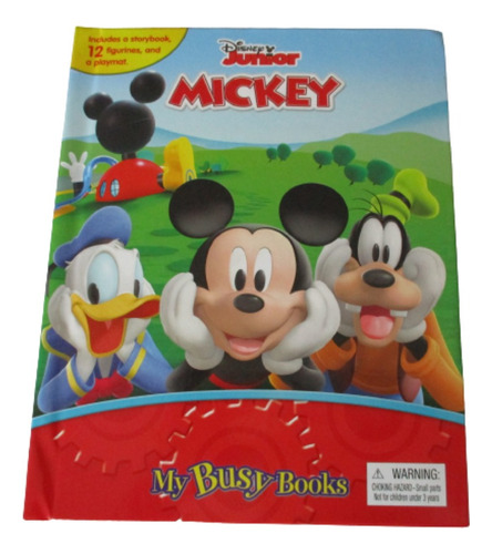 Libro Infantil Figuras Disney Junior Mickey 3 Años En Adelan
