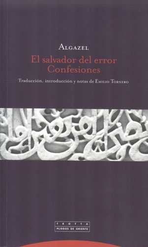 Libro Salvador Del Error. Confesiones, El
