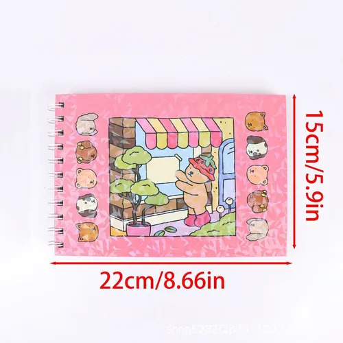 Xin Kit De Livro Para Colorir + Canetas De Ponta Dupla De