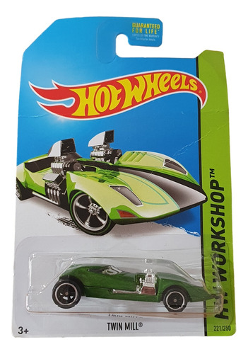 Hot Wheels Twin Mill Super Treasure Hunt Sth 2014 Dañado