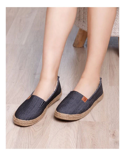 Alpargata Belen - Nébula - Negro Jean