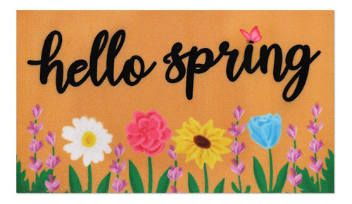 Alfombra Antideslizante Welcoming Spring Door Mat