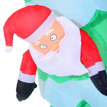Arbolito Inflable Luminoso Santa Claus Navidad Xtreme C