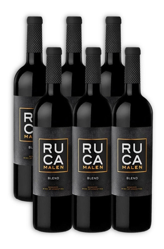 Ruca Malen Vino Blend Cabernet Sauvignon Malbec X6u 750ml