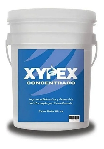 Xypex Concentrado Mortero Impermeabilizante Hormigón 25 Kg