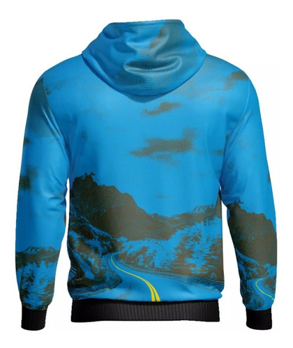 Imagen 2 de 3 de Buzo Hoodie Argentina Ruta 40 Mod 11