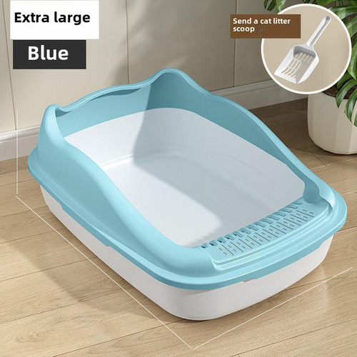 Bandeja De Arena Para Gatos De Interior, Inodoro Para