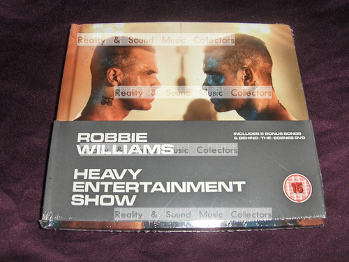 Robbie Williams Heavy Entertainment Show Ed Esp Cd + Dvd Eu