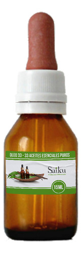 Saiku Natural Óleo 33 30 Ml Puro Para Difusor Y Masajes