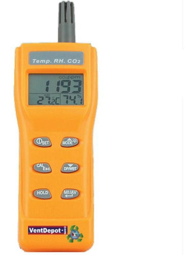 Detector De Co2 Economico, Mxgdt-001, Escala Co2 De 0 A 2000