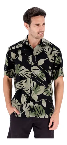 Camisa manga corta hawaiana hotsell