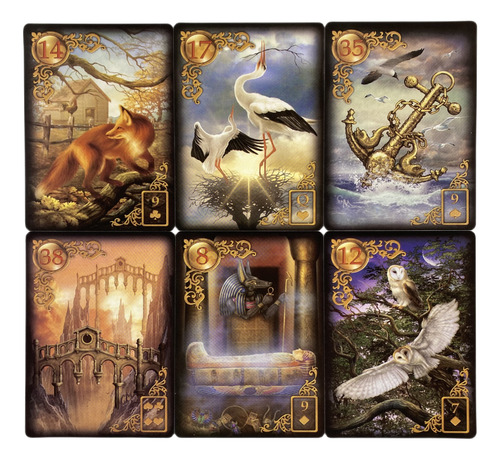 Baralho De Cartas De Adivinhação Em Inglês Lenor-moracle Rev