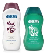 Comprar Kit Protetor Solar Sundown Fps70 200ml E Gel Pós Sol 140g