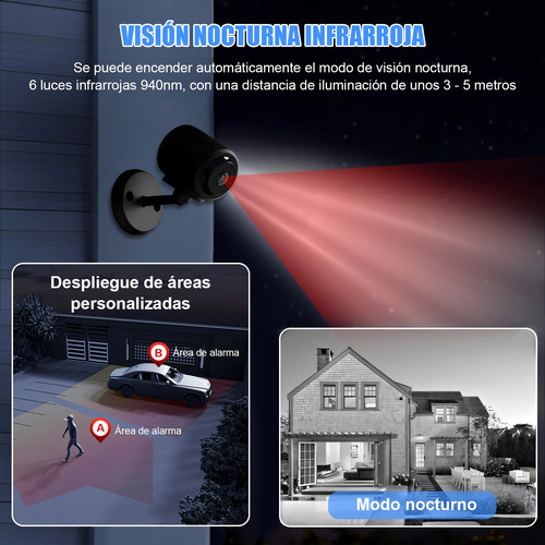 3mp Mini Cámara Espía Anbolm Wifi Hd Cámaras De Seguridad