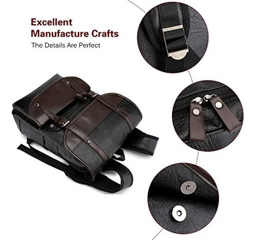 Fandare Mochila Unisex Mochila Impermeable De Pu Para Comput