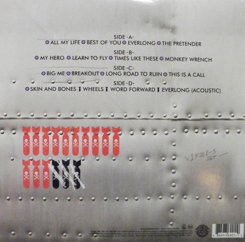 Imagen 2 de 2 de Vinilo Foo Fighters Greatest Hits Nuevo Sellado