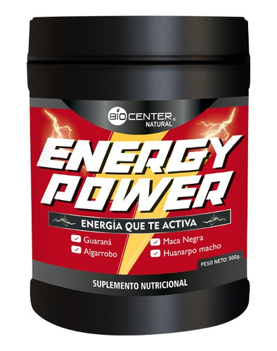 Energy Power Maca Negra & Huanarpo Macho & Algarrobo 500grs