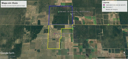 Imagen 3 de 5 de Terreno Campo En Venta Ubicado En Ingeniero Luiggi, Realicó, La Pampa
