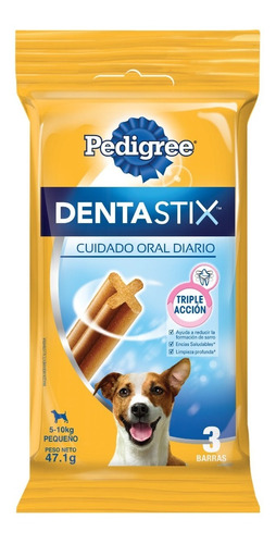 Pedigree Dentastix Snacks Perros Adultos Razas Pequeñas 3un