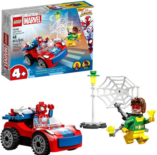 Lego Marvel - Spiderman's Car And Doc Ock - 48 Pcs - 10789