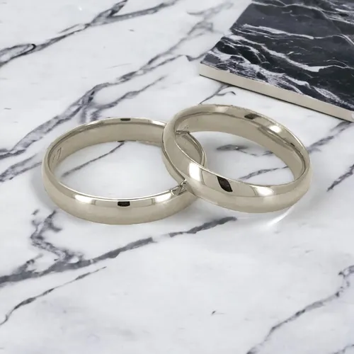 Anillos Matrimonio Plata 925 Para Hombre Y Mujer Meses sin interés