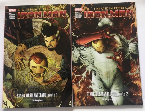 Comic Marvel: Iron Man - Stark Desmantelado. 2 Tomos, Historia Completa: Editorial Unlimited