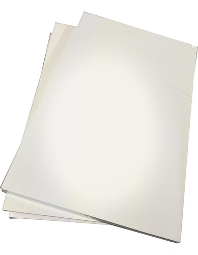 Papel Adhesivo Tabloide 11x17 Mate 100 Hojas 90g Blanco
