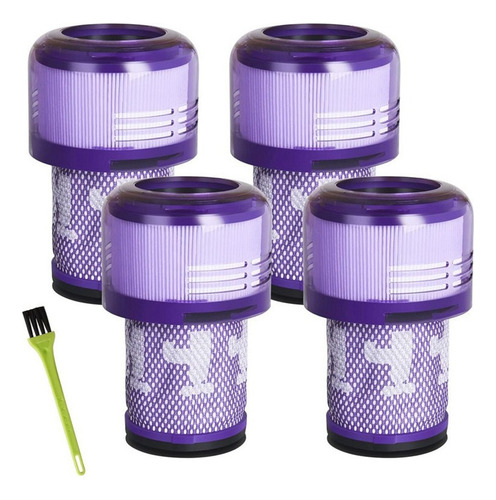 Filtro Hepa De 4 Piezas Para Dyson V12 Slim Detect Absolute
