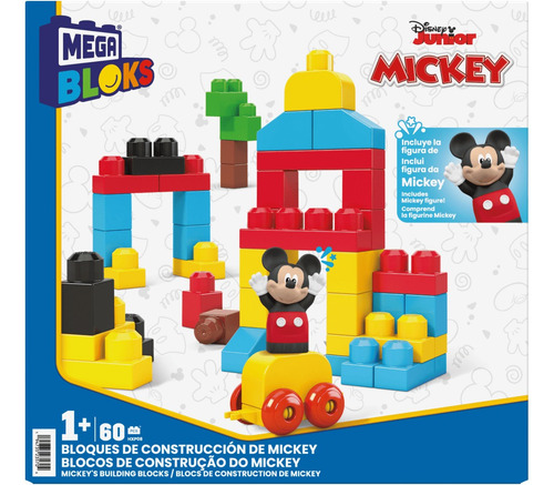 Mega Bloks Juguete De Construcción Bloques De Mickey 60 Pc 60 Mickey