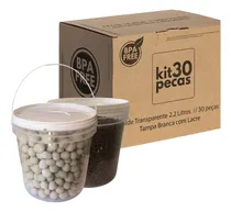 Comprar Balde Transparente 3.2l  Para Pinturas E Reformas - 30 Pçs