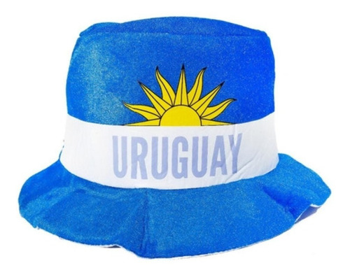 Gorro Piluso Uruguay Sombrero Cotillón Mundial  Futbol