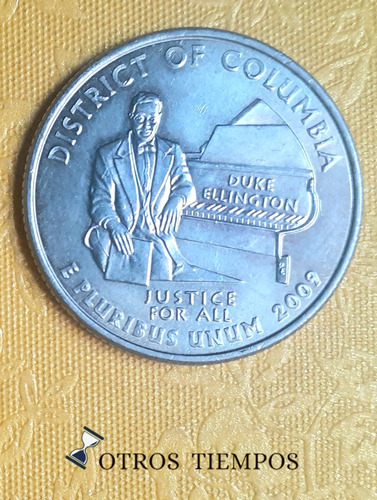 Moneda Cuarto De Dolar 1/4 (quarter)  : District Of Columbia