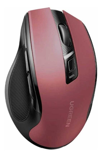 Mouse Inalámbrico Ugreen 2.4ghz Bt 4000dpi Rojo Mu006 25752
