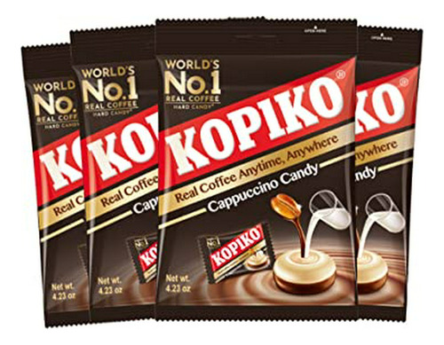 Barras De Chocolate - 4 Packs  Cappuccino Candy 4.23 Oz.