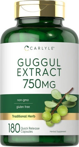 Carlyle | Guggul Extract | 750mg | 180 Capsules